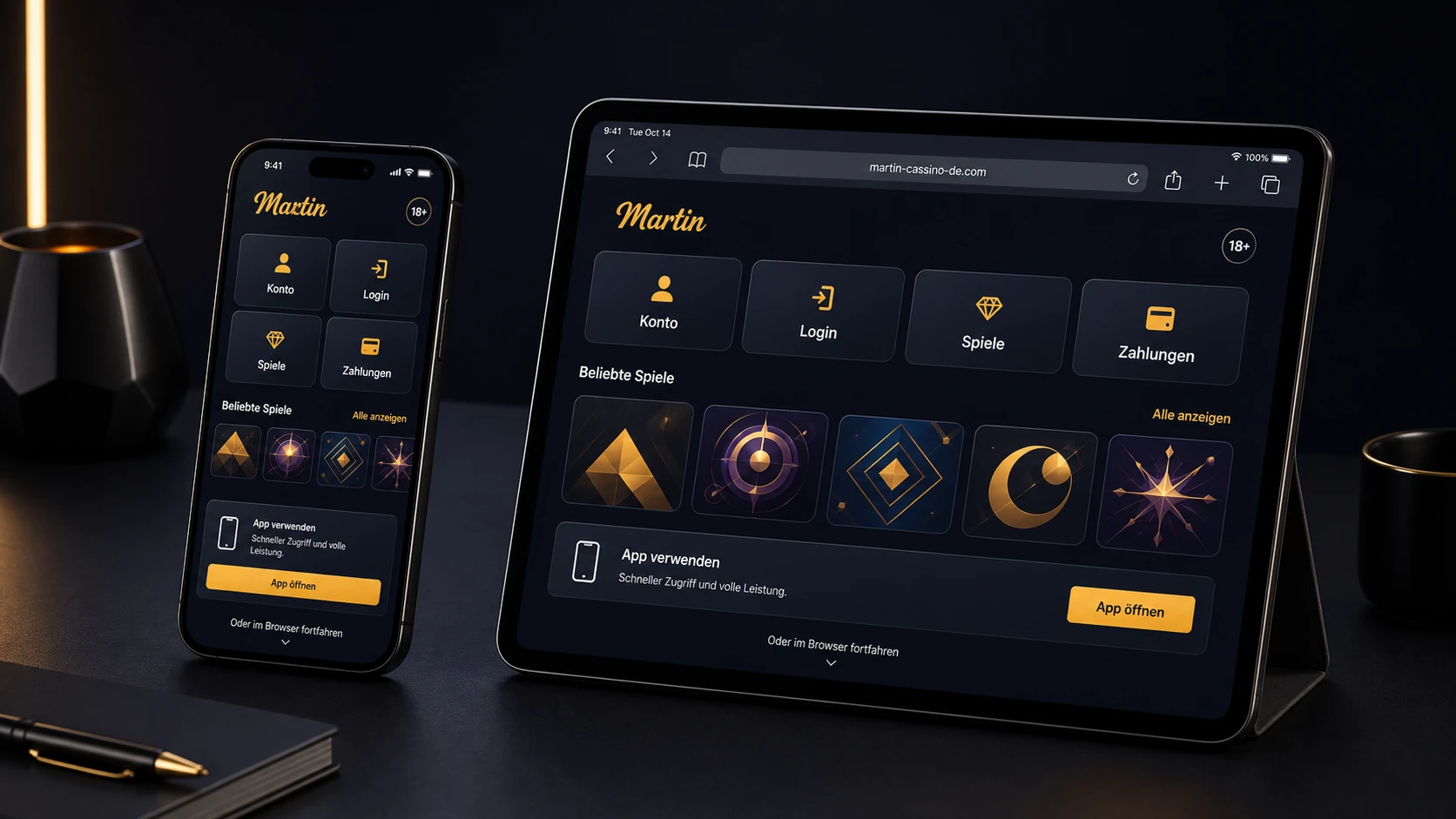 Gibt es eine Martin Casino App?