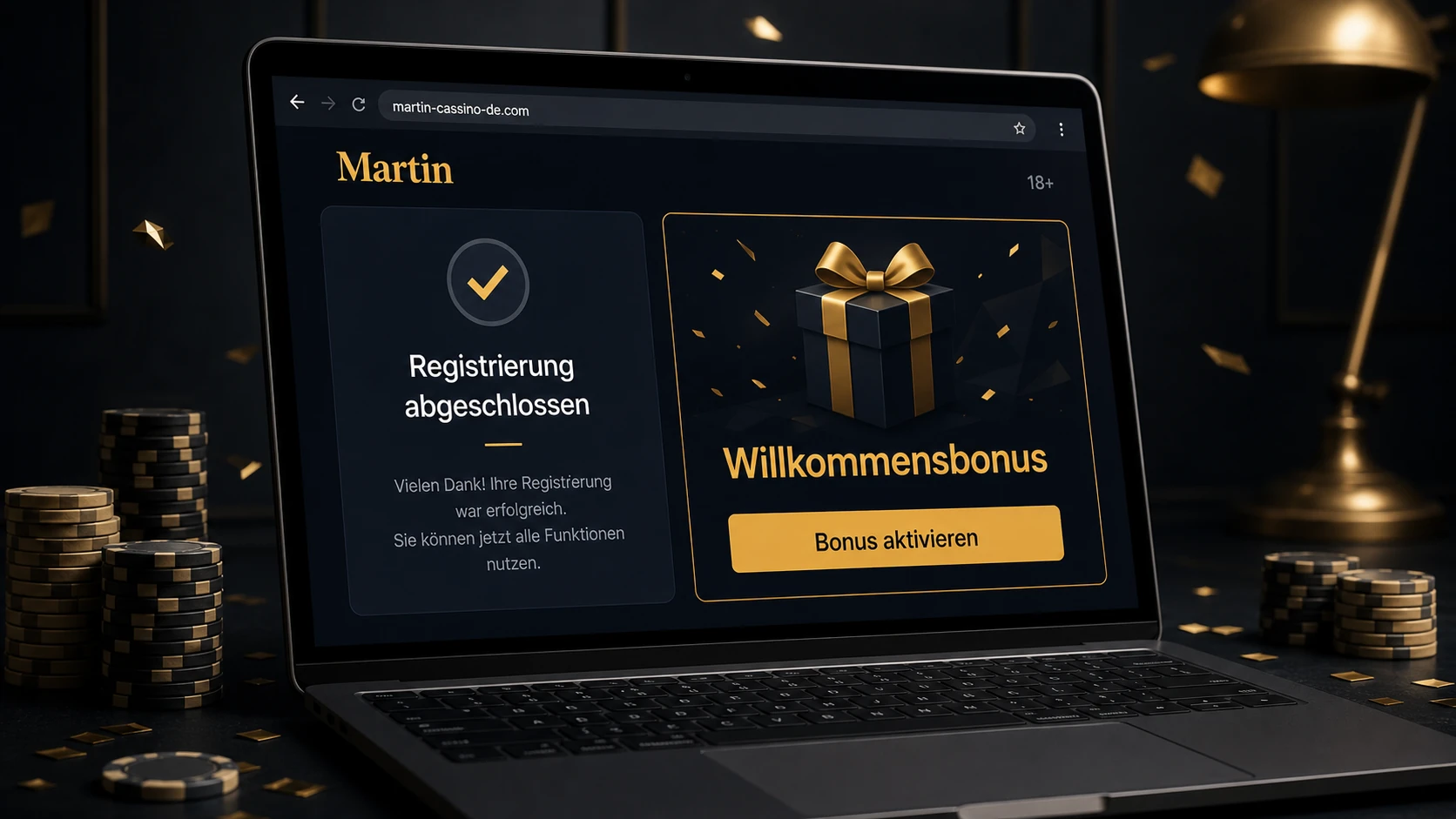 Martin Casino Willkommensbonus